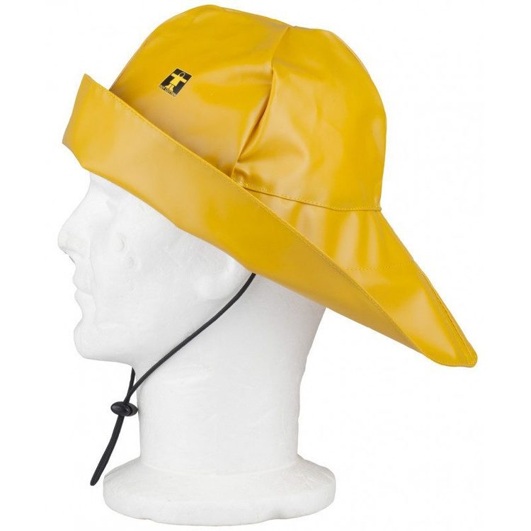 Personnaliser Chapeau Suroit West en tissu Classic par Guy Cotten, Jaune - Taille S