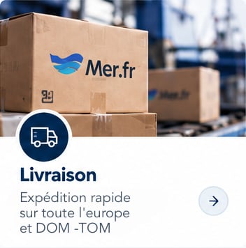 Livraison Exp&eacute;dition rapide en Europe et vers les DOM-TOM